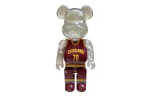 Bearbrick X NBA San Antonio Spurs BE@RBRICK, темно-красный