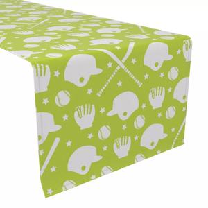 Настольная дорожка, 100 % хлопок, 16x72 дюйма, бейсбольное снаряжение