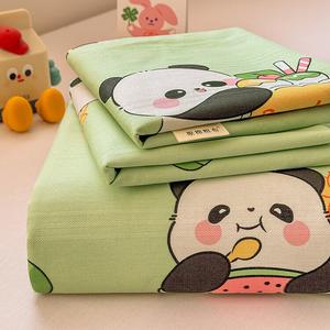 Yalu Простыня из грубого хлопка 230х270 см, утолщенная, Panda Park