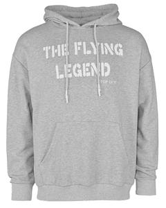 Толстовка TOP GUN Hoodie TG22003, серый меланж