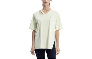 Футболка женская Young Shoots зеленая Fila