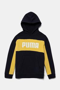 Детская толстовка ESS BLOCK Hoodie TR Puma, темно-синий