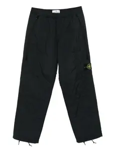 Брюки с карманами на молнии Stone Island, черный