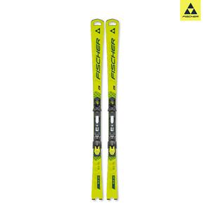 Горные лыжи Fischer RC4 SC Pro, 24|25, 165 см, спортивные, гражданские, ярко-жёлтый