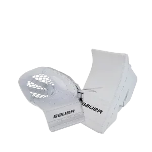 BAUER Комплект вратарской экипировки для хоккея GSX, перчатки, щитки, защитные шорты, нагрудник, перчатки для взрослых