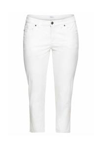 Брюки длиной 7/8 из хлопкового твила стрейч sheego