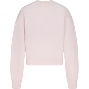 Skims Толстовка SS25 COTTON FLEECE CLASSIC CREWNECK женская BARELY PINK/светло-розовый