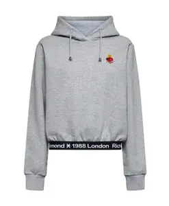 Худи с эластичной вставкой Richmond, серый