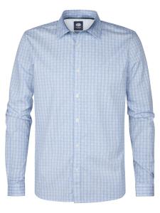 Приталенная рубашка на пуговицах Petrol Industries Dolphinview, синий