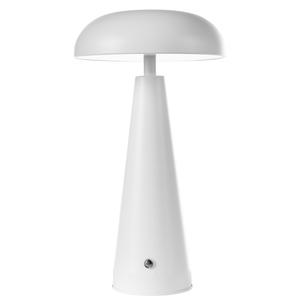 Настольная светодиодная лампа белого цвета Bocono Beliani, белый