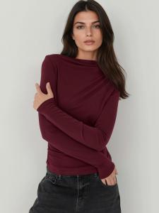 Hiccup Лонгслив в бордовом цвете