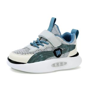 Нескользящие, легкие, амортизирующие, низкие, детские, повседневные кроссовки для детей TONYBEAR, серый/синий