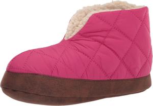 Женские домашние тапочки-угги Dearfoams Heritage Warm Up, Sangria