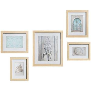Рамка для фотографий Atmosphera Créateur d'intérieur 36916 5 шт, бежевый