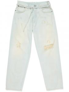 Прямые джинсы Acne Studios, синий