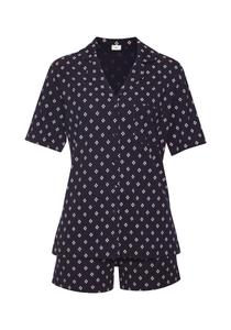 Короткий пижамный комплект s.Oliver, цвет marine blue/Light blue