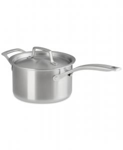 Le Creuset Незаменимая круглая кастрюля из нержавеющей стали с крышкой, 3 кварты