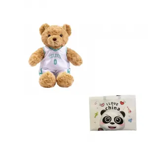 Nba баскетбольный медведь джерси плюшевая кукла высота 34см Bitter purchase