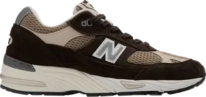 Кроссовки 991 Made in England 'Finale Pack - Delicioso', коричневый