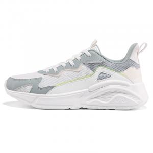 361° Дышащие, легкие, нескользящие низкие повседневные туфли, женские, белые, зеленые