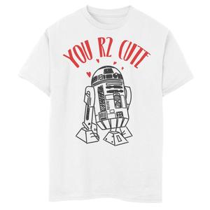 Футболка с рисунком «Звездные войны R2-D2» для мальчиков 8–20 лет «Ты слишком милая» Star Wars