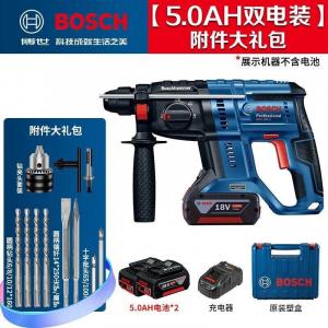 Перфоратор электрический Bosch GBH 180-Li + два аккумулятора 5.0Ah, зарядное устройство, кейс