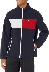Мужская куртка Tommy Hilfiger Active Soft Shell, Night Sky/Two Tone Flag
