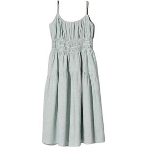 UNIQLO Женское платье-комбинация зеленое