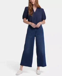 Женские джинсы Mona с широкими штанинами до щиколотки Nydj, синий