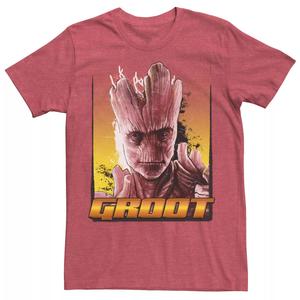 Мужская футболка Marvel Groot Guardians of the Galaxy Stoic