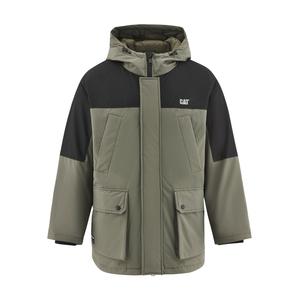 Пуховик мужской CAT, светло-бежевый