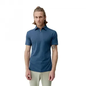 Поло с коротким рукавом Born Living Yoga Kariba, синий