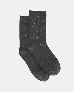 Женские однотонные носки Énfasis, светло-серый