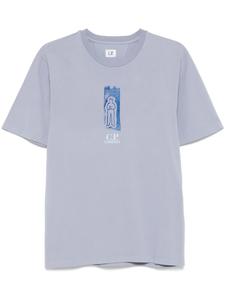 Футболка из джерси с логотипом C.P. Company, синий