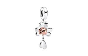 Pandora Шармы / Подвески Women's Silver/Rose Gold