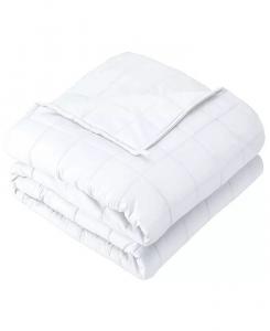 Утяжеленное одеяло, 7 фунтов (60 x 40 дюймов) Bare Home, белый