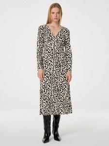 Платье миди Doris Abstract Fabienne Chapot, White/Black