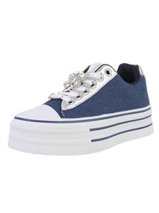 Кроссовки на шнуровке Ital-Design, цвет blau und weiß