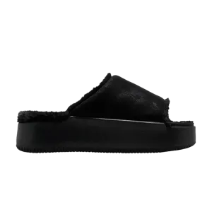 Сандалии Nike Wmns Calm Elevation Fur Slide 'Black'