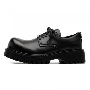Туфли Men"s Casual Men Low-Top черный Zuogedu