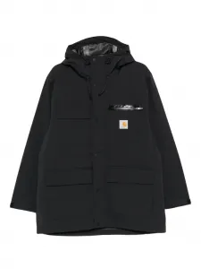 Плащ Bowden с капюшоном CARHARTT WIP, черный