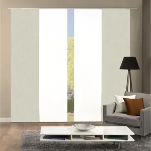 ИДЕИ ДЛЯ ДОМАШНЕЙ ЖИЗНИ Раздвижные шторы «PIVE SET OF 4», (4 шт.), набор раздвижных штор с цифровой печатью из 4 шт. PIVE Home Wohnideen, серо-коричневый