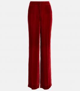 Бархатные брюки Stella McCartney, Cherry