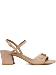 Босоножки на блочном каблуке Geox, нейтральный