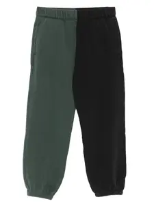 Спортивные штаны с контрастными вставками Stella Mccartney Kids, черный