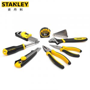 Stanley Набор крепежных зажимных измерительных инструментов, 21 предмет, щуп, отвертка, гаечный ключ, набор тисков LT-016