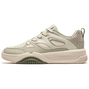 Erke Низкие кроссовки для скейтбординга с противоскользящими и износостойкими свойствами, мужские, зелено-бежевые