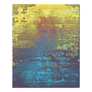 Металлическая картина Any Image Yellow Texture, 40x50x0,5 см, разноцветный