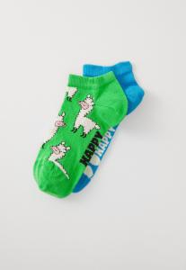 Носки Happy Socks CLOUDY & LLAMA LOW SOCKS UNISEX 2 PACK, Multi/Blue