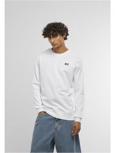 Толстовка Nyc Wording Emb Light Crew, белая Mister Tee